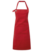 Load image into Gallery viewer, Apron Red Calibre Canvas Pocket Apron
