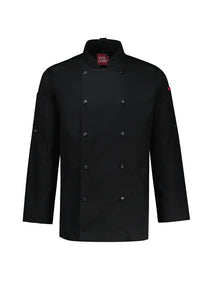 Black / L Mens Gusto L/S Chef Jacket