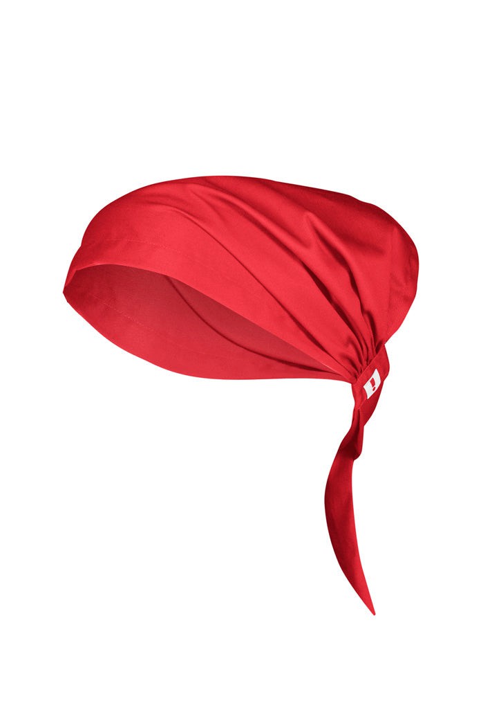 Red Twist Chef Bandana