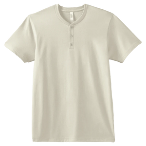 T-Shirt Bone / S American Apparel Henley Tee