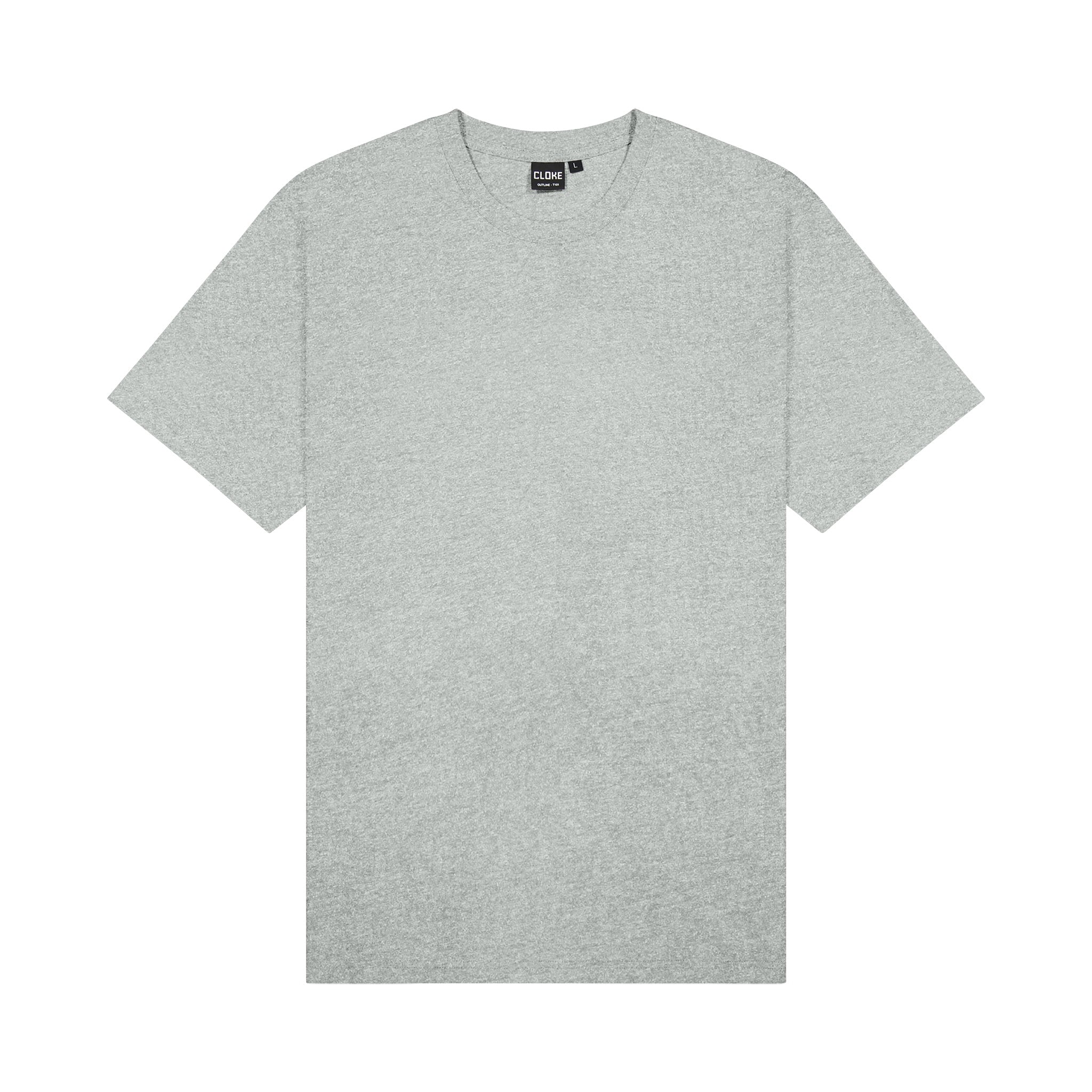 T-Shirt Grey Marle / S Outline Tee