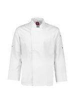 Load image into Gallery viewer, White / L Mens Alfresco L/S Chef Jacket
