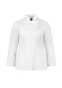 White / L Womens Alfresco L/S Jacket