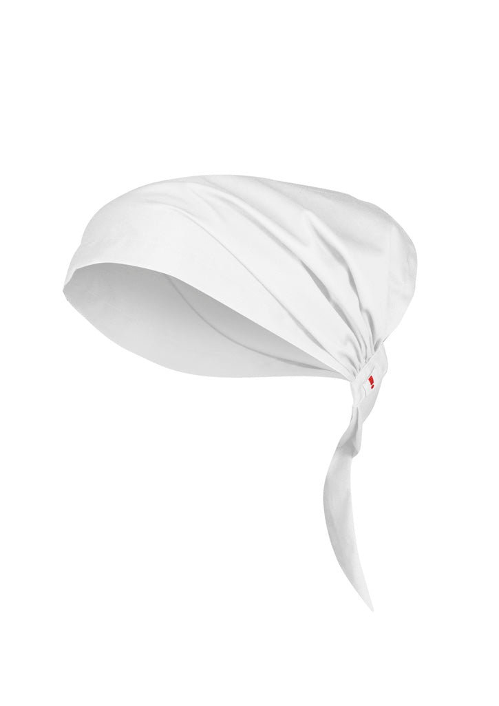 White Twist Chef Bandana