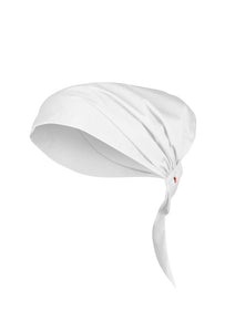 White Twist Chef Bandana