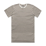 Load image into Gallery viewer, Tee Natural / Walnut / S Men's Staple Stripe Tee
