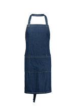 Load image into Gallery viewer, Apron Dark Blue Clout Denim Apron
