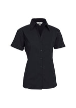 Load image into Gallery viewer, Black / 6 Ladies Metro Short Sleeve Shirt
