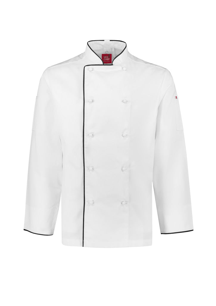 Chef Pant White/Black / L Mens Al Dente L/S Chef Jacket