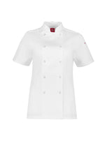 Load image into Gallery viewer, Chef Shirt White / XS Womens Zest S/S Jacket
