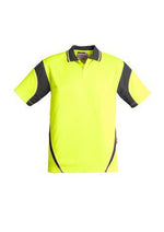 Load image into Gallery viewer, Mens Hi Vis Aztec Polo - Short Sleeve
