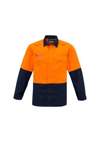 Mens Hi Vis Spliced Shirt