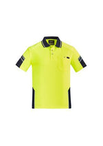 Load image into Gallery viewer, Mens Reinforced Hi Vis Squad S/S Polo
