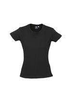 Load image into Gallery viewer, T-Shirt Black / 6 Ladies Ice Tee
