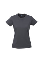 Load image into Gallery viewer, T-Shirt Charcoal / 6 Ladies Ice Tee
