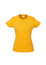 Load image into Gallery viewer, T-Shirt Gold / 6 Ladies Ice Tee
