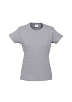 Load image into Gallery viewer, T-Shirt Grey Marle / 6 Ladies Ice Tee
