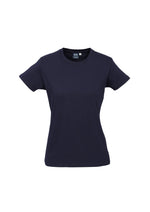 Load image into Gallery viewer, T-Shirt Navy / 6 Ladies Ice Tee
