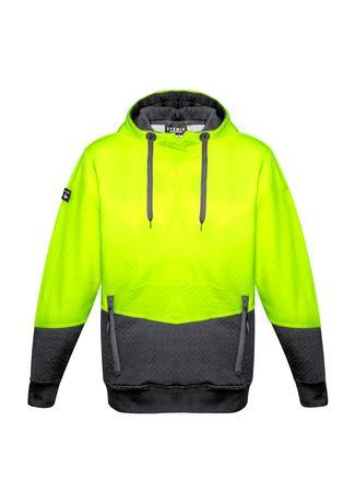 Unisex Hi Vis Textured Jacquard Hoodie