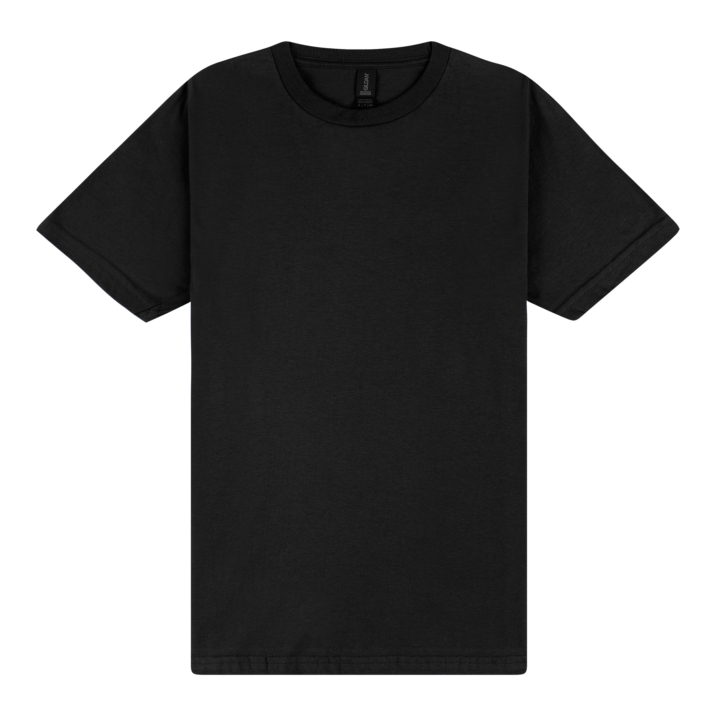 T-Shirt Black / S Midweight Softstyle Tee