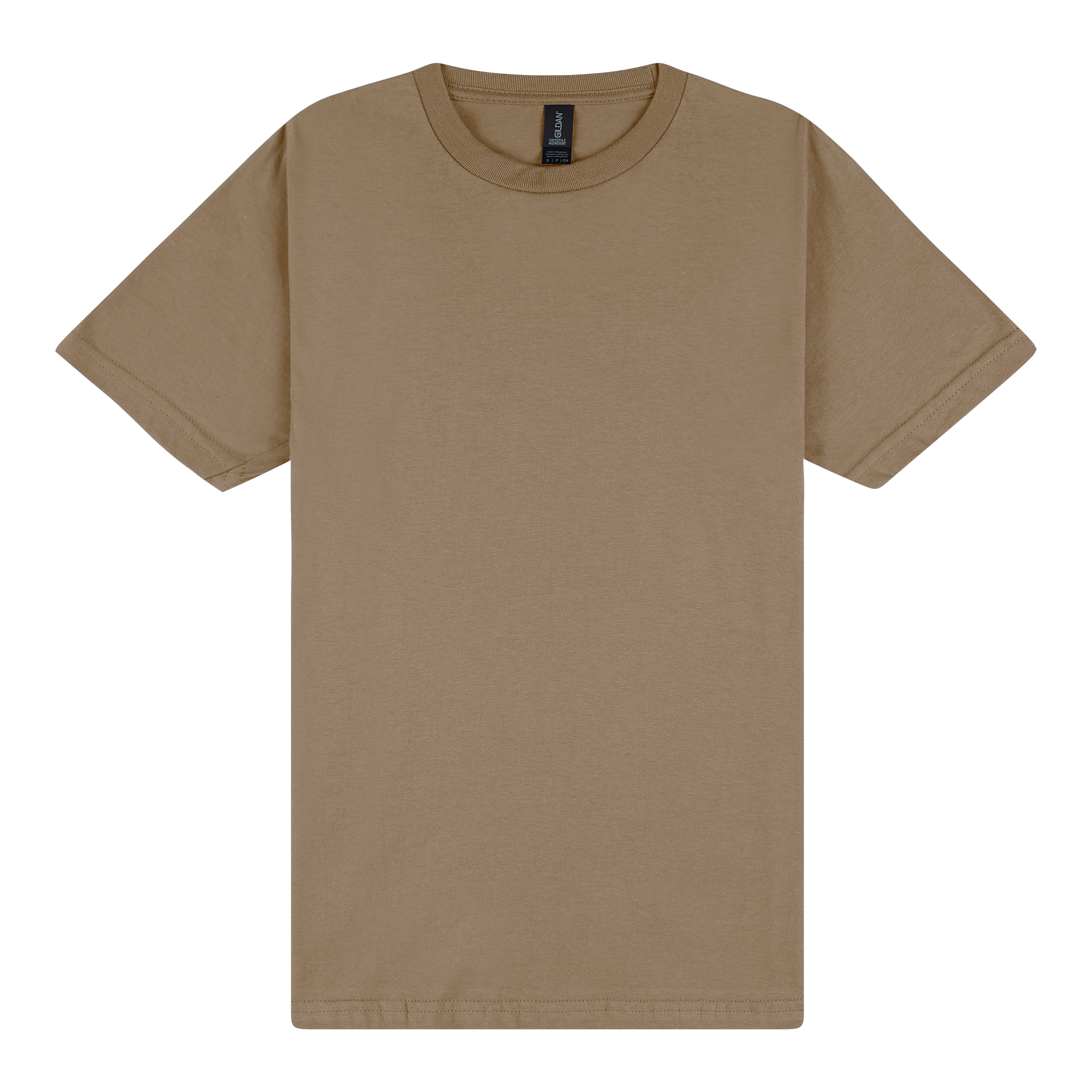 T-Shirt Brown / S Midweight Softstyle Tee