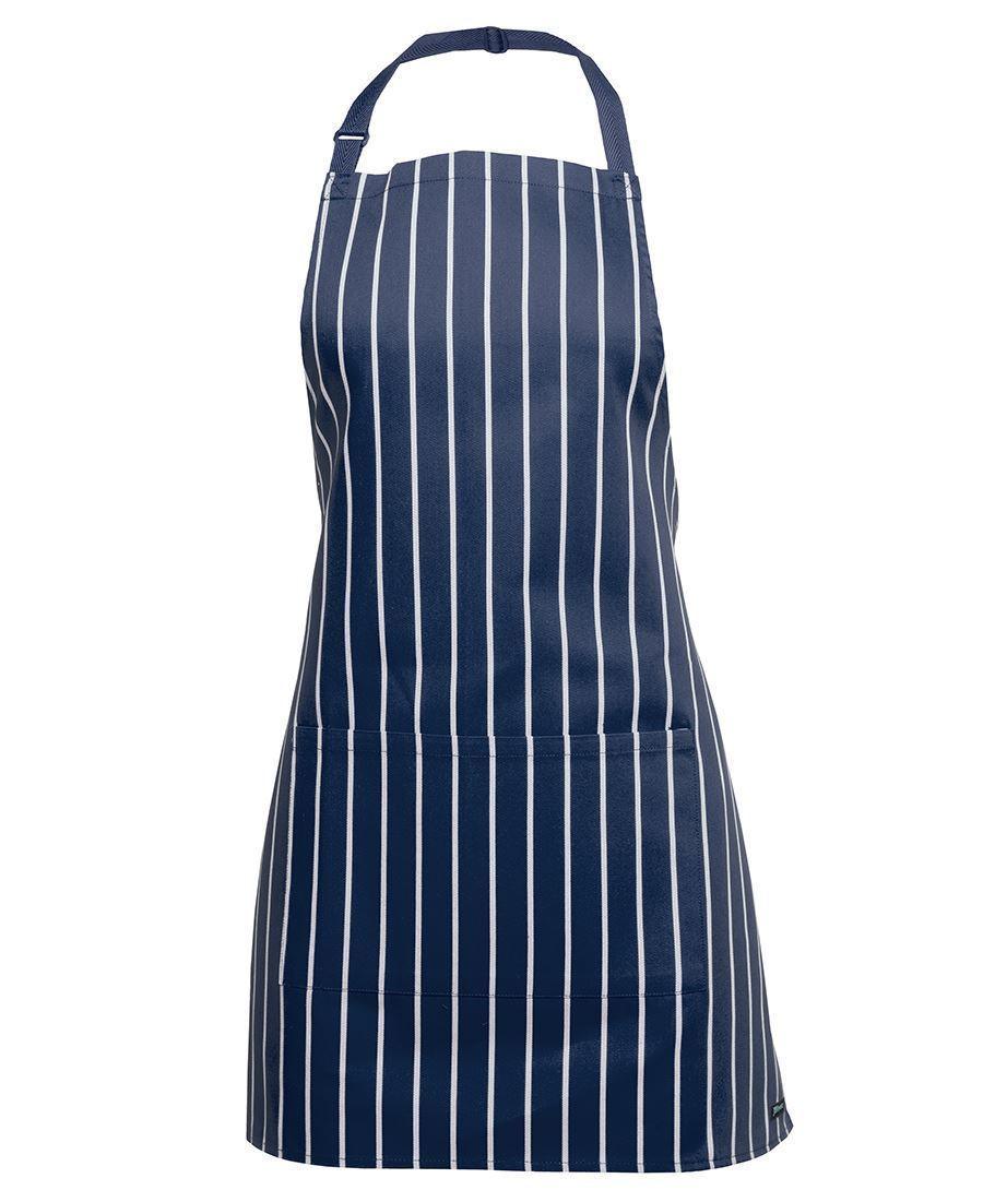 Apron Mid-Length Striped Apron