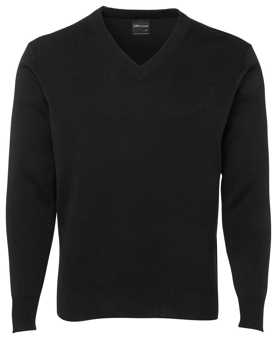 Black / S Adults Knitted Jumper