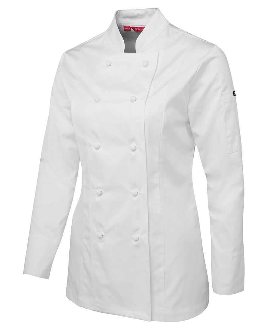 Chef Shirt White / 6 Women's L/S Chef Jacket