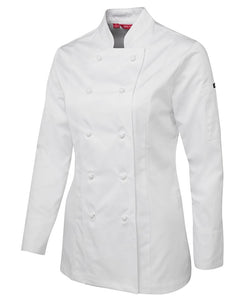 Chef Shirt White / 6 Women's L/S Chef Jacket