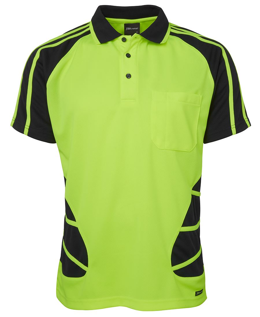 High Vis HI VIS Spider Polo