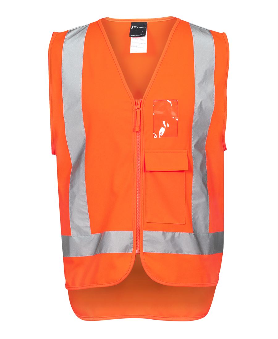 High Vis HI VIS ZIP VEST (Orange)