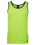 Load image into Gallery viewer, High Vis Lime/Navy / S HI VIS Singlet
