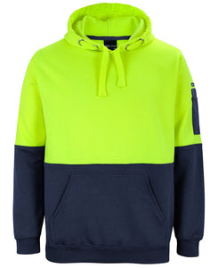 High Vis Lime/Navy / XS HI VIS Hoodie