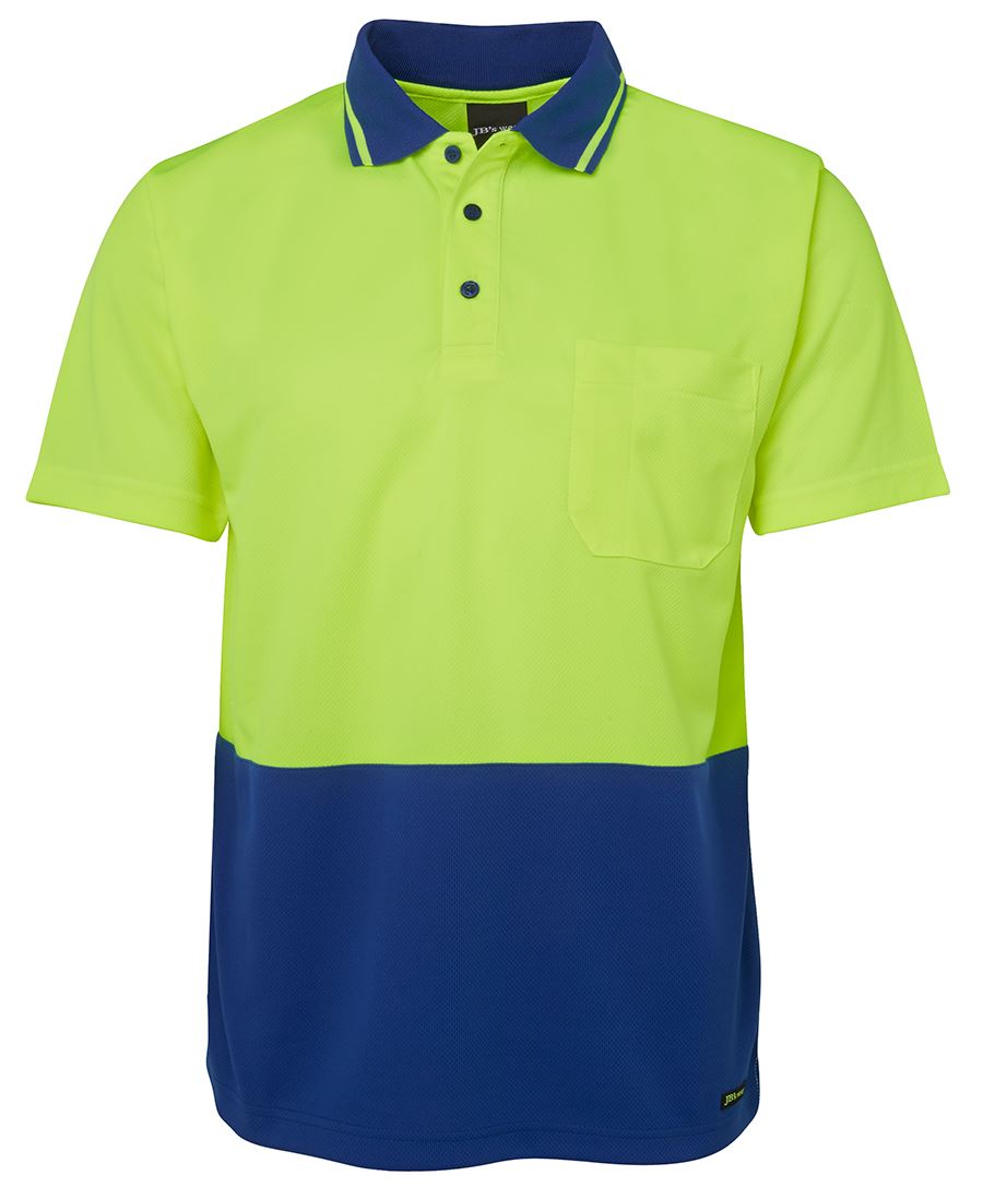 High Vis Lime/Royal / S HI VIS Lime Polo