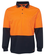 Load image into Gallery viewer, High Vis Orange/Navy / S HI VIS Traditional Polo
