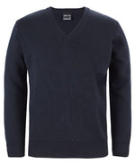 Load image into Gallery viewer, Navy / S Adults Knitted Jumper
