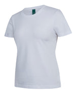 Load image into Gallery viewer, T-Shirt White / 6 Ladies C of C Cotton Stretch Tee
