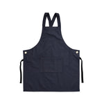 Load image into Gallery viewer, Apron Navy Organic Fairtrade Canvas Apron

