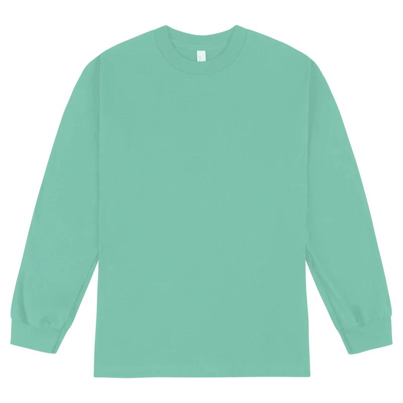 T-Shirt Celadon / S American Apparel Unisex Long Sleeve