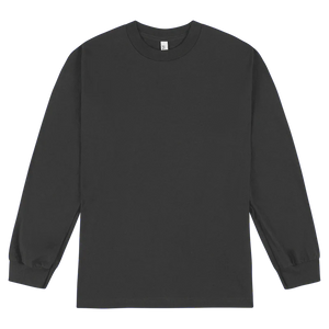 T-Shirt Charcoal Heather / S American Apparel Unisex Long Sleeve