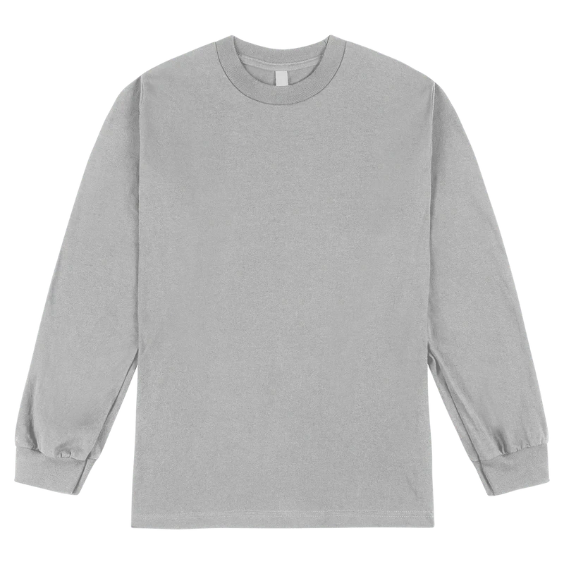 T-Shirt Heather Grey / S American Apparel Unisex Long Sleeve