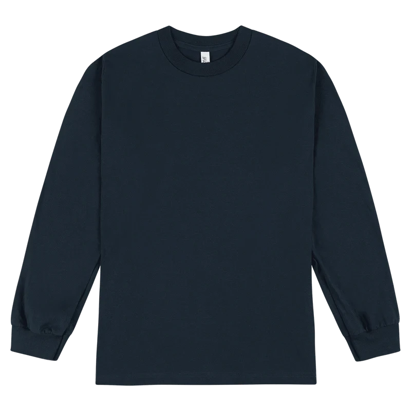 T-Shirt Navy / S American Apparel Unisex Long Sleeve