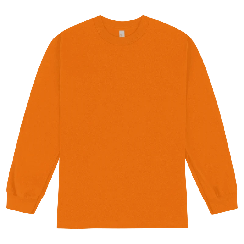 T-Shirt Orange / S American Apparel Unisex Long Sleeve