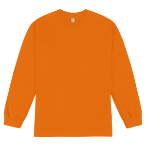 T-Shirt Orange / S American Apparel Unisex Long Sleeve