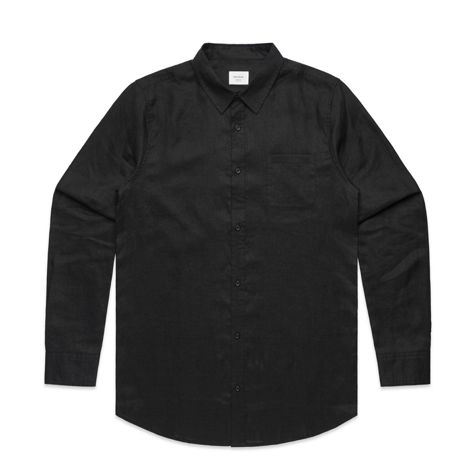 Men's Linen Shirt - WORKWEAR - UNIFORMS - NZ
