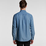 Load image into Gallery viewer, Men&#39;s Chambray Shirt - WORKWEAR - UNIFORMS - NZ
