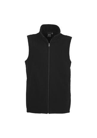 Men's Plain Micro Fleece Vest - WORKWEAR - UNIFORMS - NZ