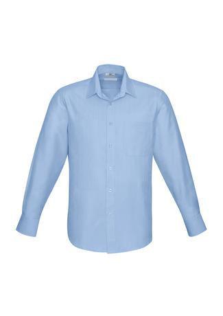 Mens Preston Long Sleeve Shirt - WORKWEAR - UNIFORMS - NZ