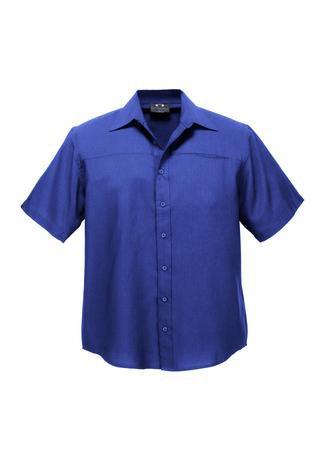 Mens Plain Oasis Short Sleeve Shirt - WORKWEAR - UNIFORMS - NZ