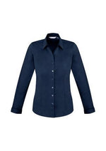 Load image into Gallery viewer, Ladies Monaco Long Sleeve Shirt - WORKWEAR - UNIFORMS - NZ

